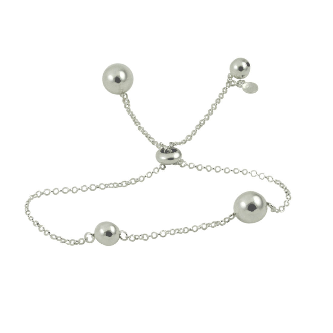 Sterling Silver Bolo Bracelet