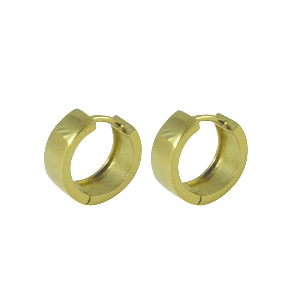 Gold-Dipped Everyday "Huggie" Mini Hoop Earrings