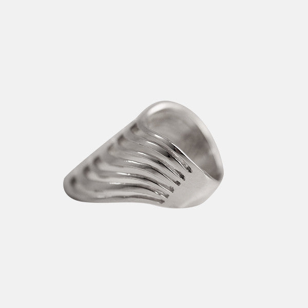 Sterling Silver Armor Cage Ring