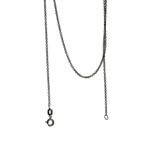 apop Black Silver Chain
