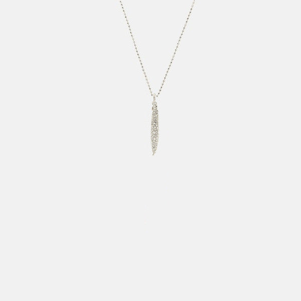 Oxidized Silver Mini "Galaxy Cluster" Pendant Necklace 20 inch