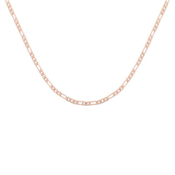 Rosy Figaro Chain Necklace 30 inch
