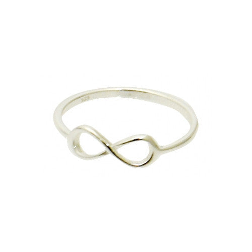 Sterling Silver Thin Infinity Ring