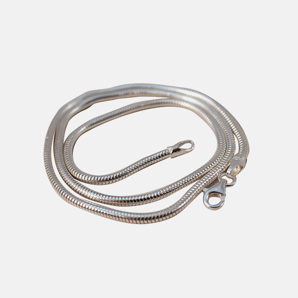 Sterling Silver Horizontal Bar Pendant Necklace 18 inch