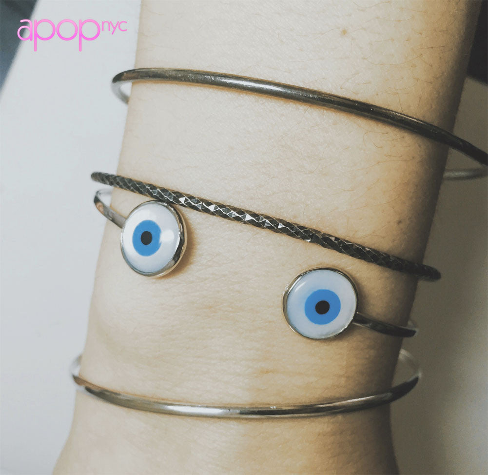 Thin Sterling Silver Bangle Bracelet