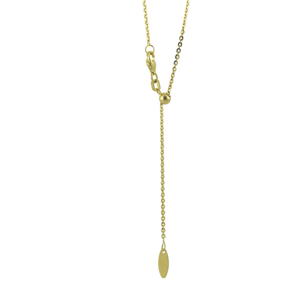 14k Gold Adjustable Chain Necklace