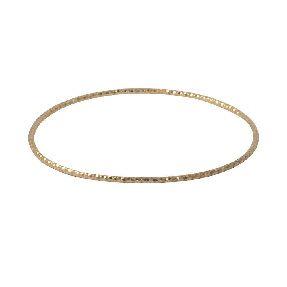"Galaxy" Gold-Dipped Bangle Bracelet Slim