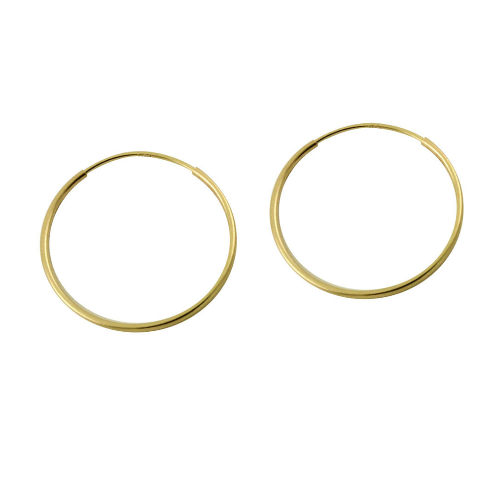 14k Gold Small Hoop Earrings