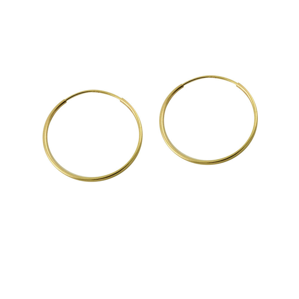 14k Gold Small Hoop Earrings