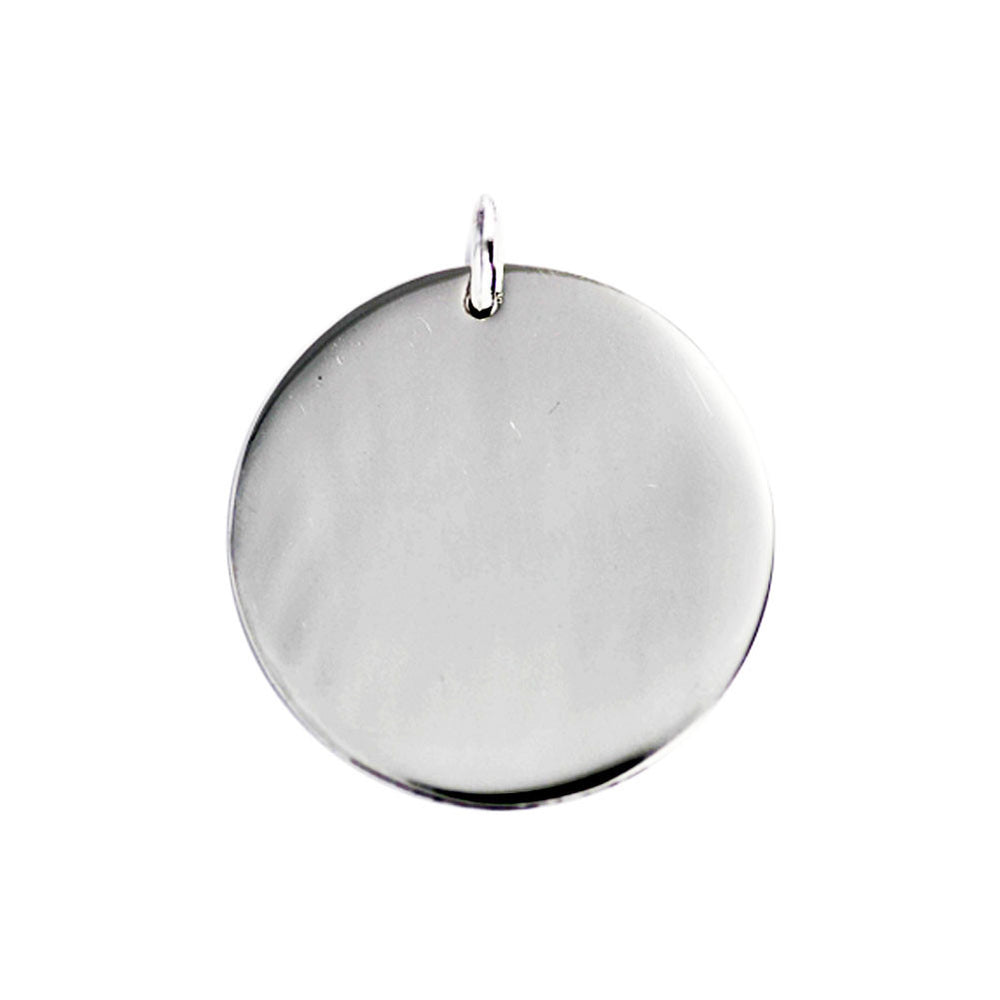 Large Round Medallion with Beaded Necklace
