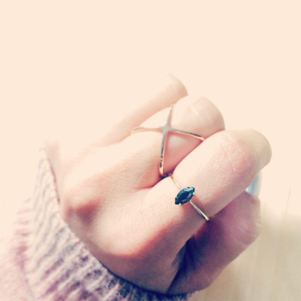 "Turkoise" Marquise Stone Ring