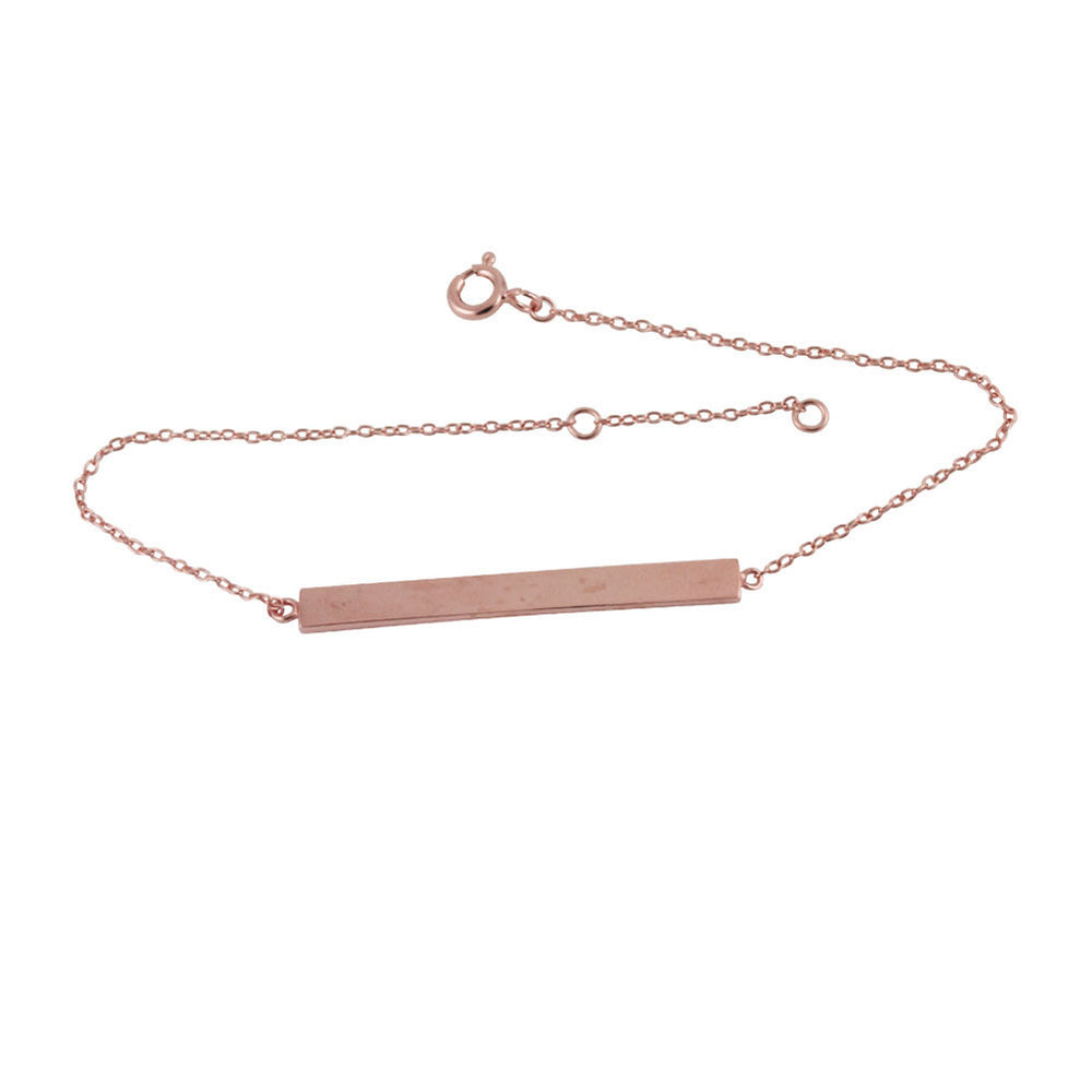 "Stripe" Rosy Bar Bracelet