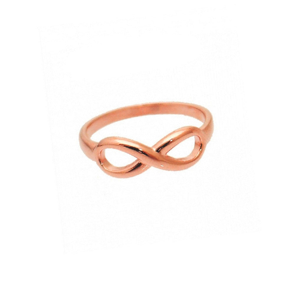 Rosy Infinity Ring