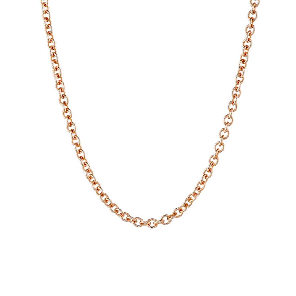Rosy Rolo Chain Necklace