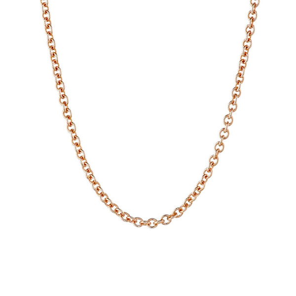 Rosy Rolo Chain Necklace