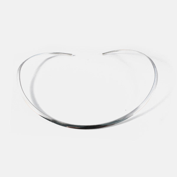 "Skinny" Sterling Silver Thin Collar Necklace