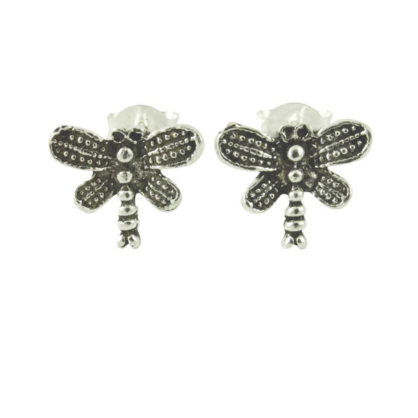Sterling Dragonfly Earrings