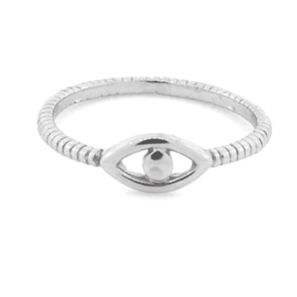 Sterling Silver Eclipse Eye Ring