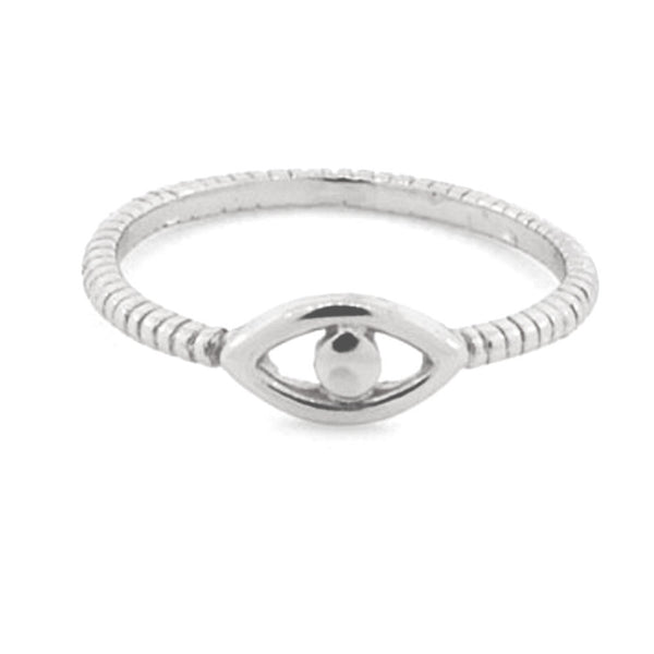 Sterling Silver Eclipse Eye Ring