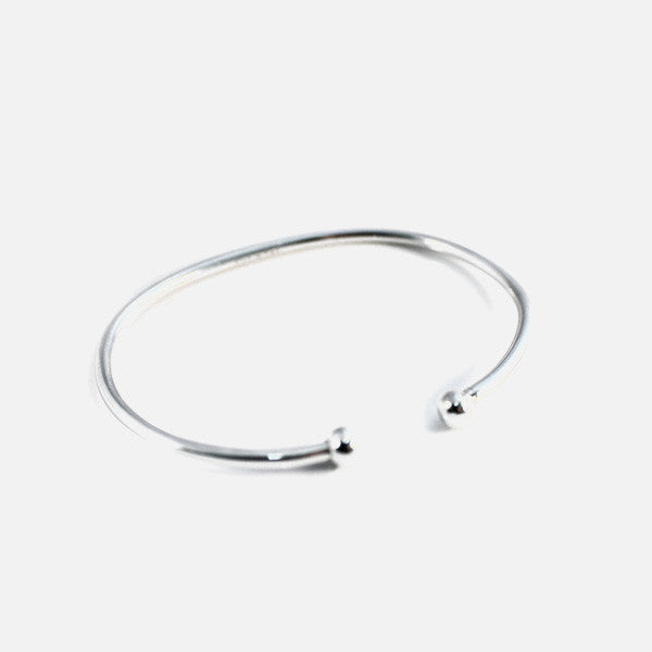 Simple Sterling Silver Cuff Bracelet