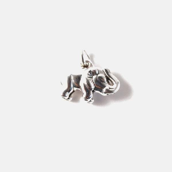 "Lucky Charm" Sterling Silver Elephant Charm Pendant