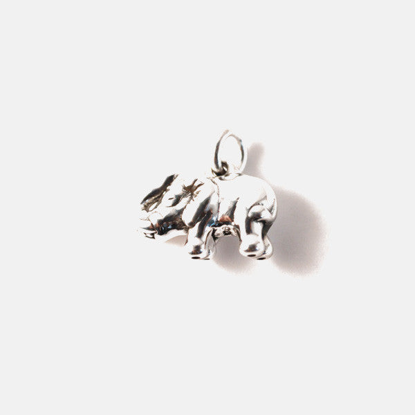 "Lucky Charm" Sterling Silver Elephant Charm Pendant