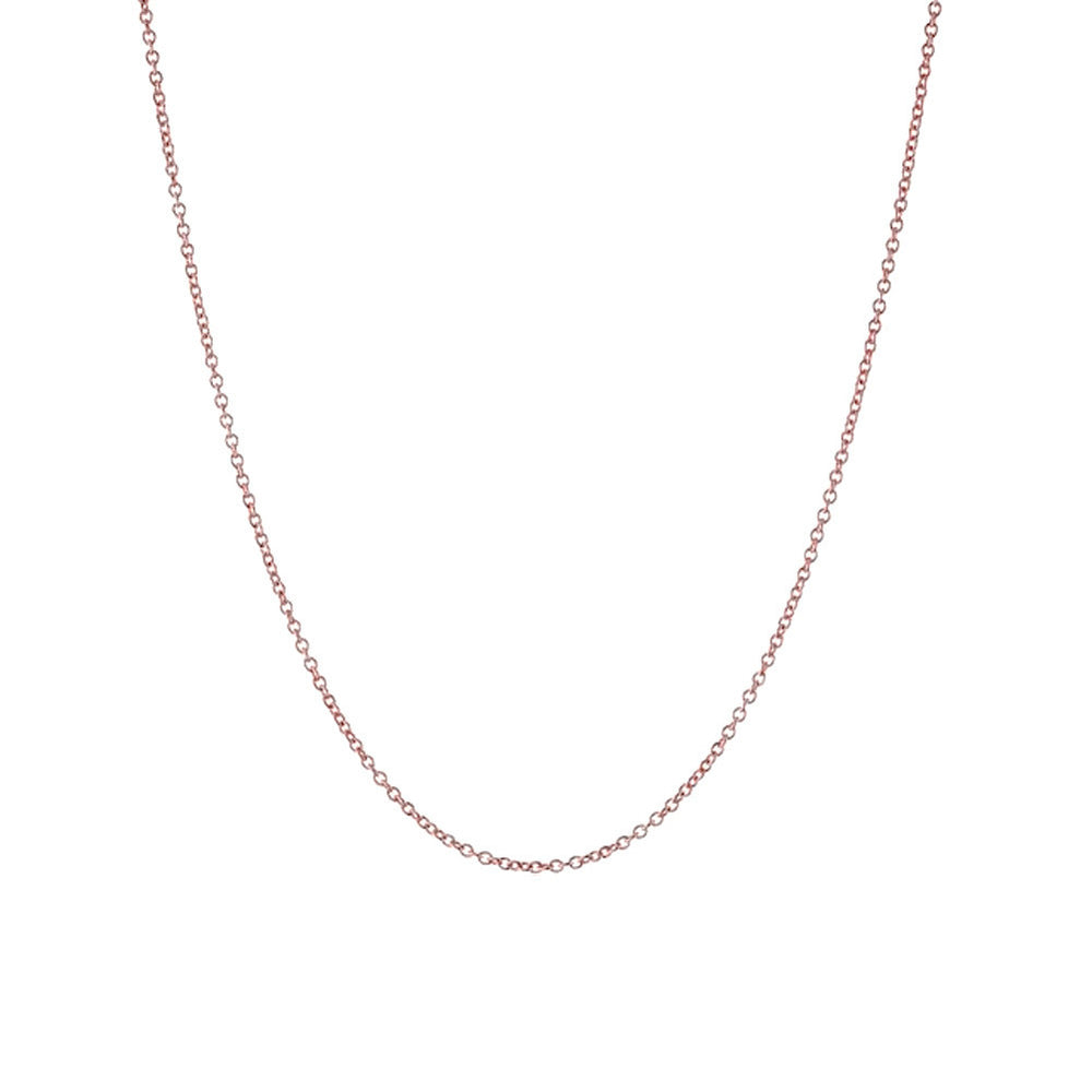 Rosy Rolo Link Chain Necklace 16 - 30 inch
