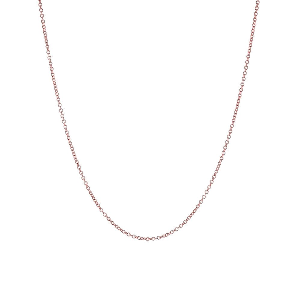 Rosy Rolo Link Chain Necklace 16 - 30 inch