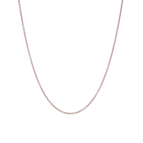 Rosy Rolo Link Chain Necklace 16 - 30 inch