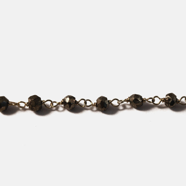 Gold-Dipped Lariat Jasper Labradorite Tassel Necklace 40 inch
