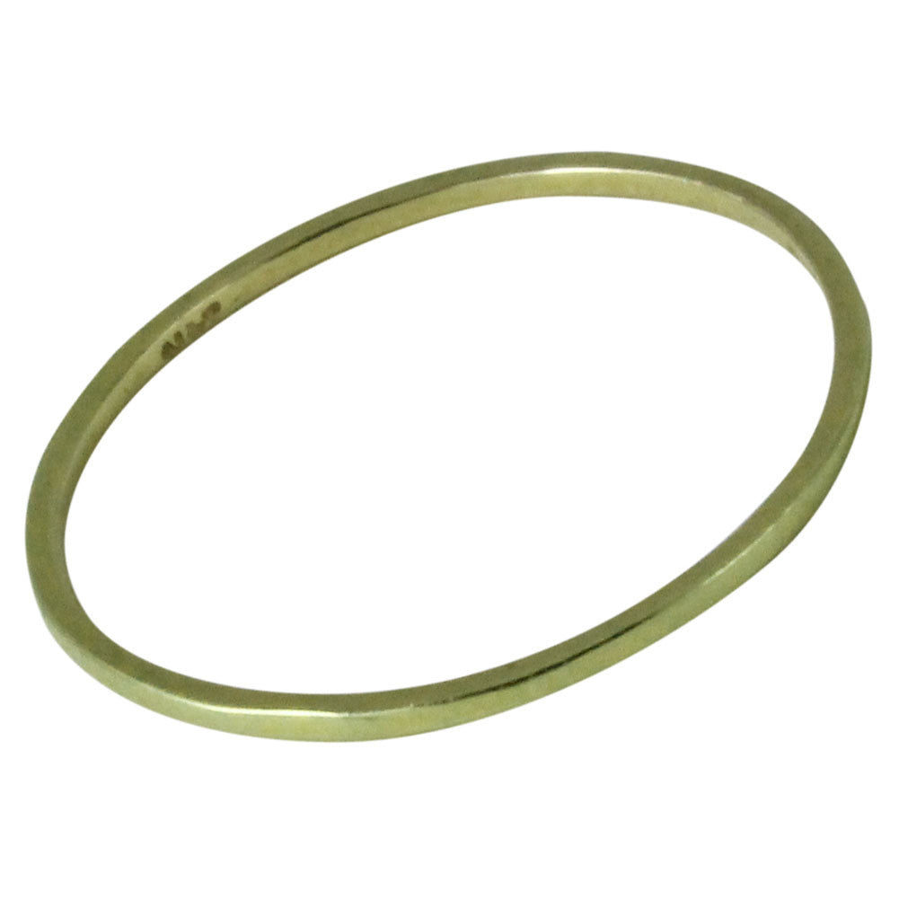 14kt Yellow Gold Thin Band Ring 1mm