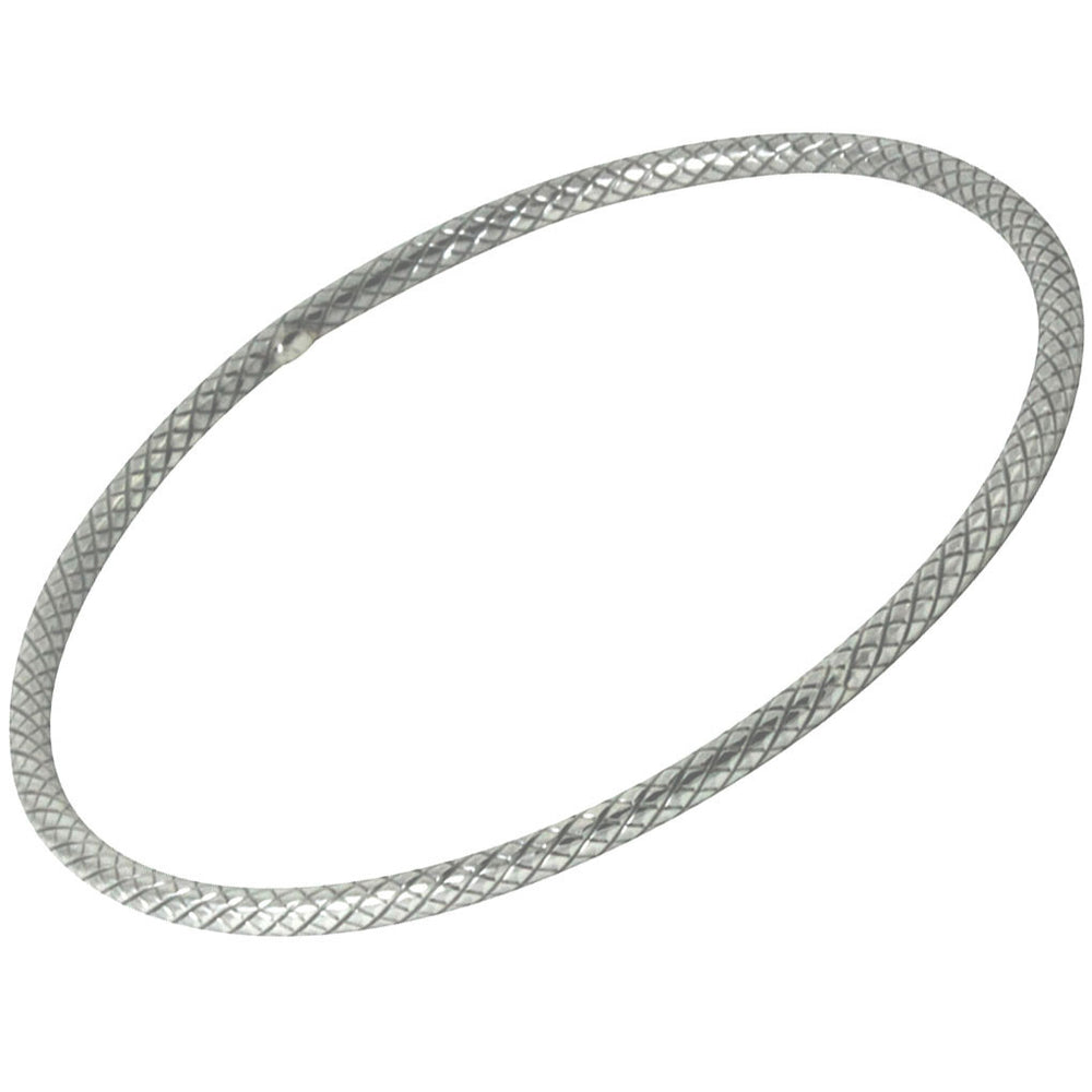 "Chloe" Sterling Silver Bangle Bracelet Slim