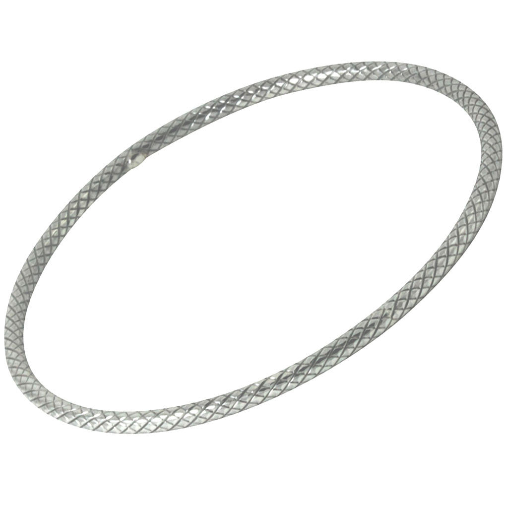 "Chloe" Sterling Silver Bangle Bracelet Slim